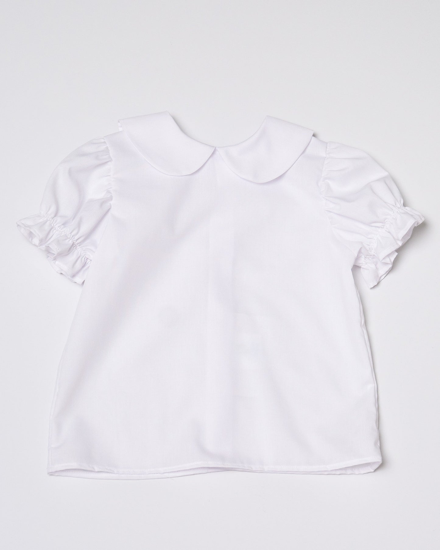 Catherine White PS Blouse/Easy Care Imperial Batiste(2-6)