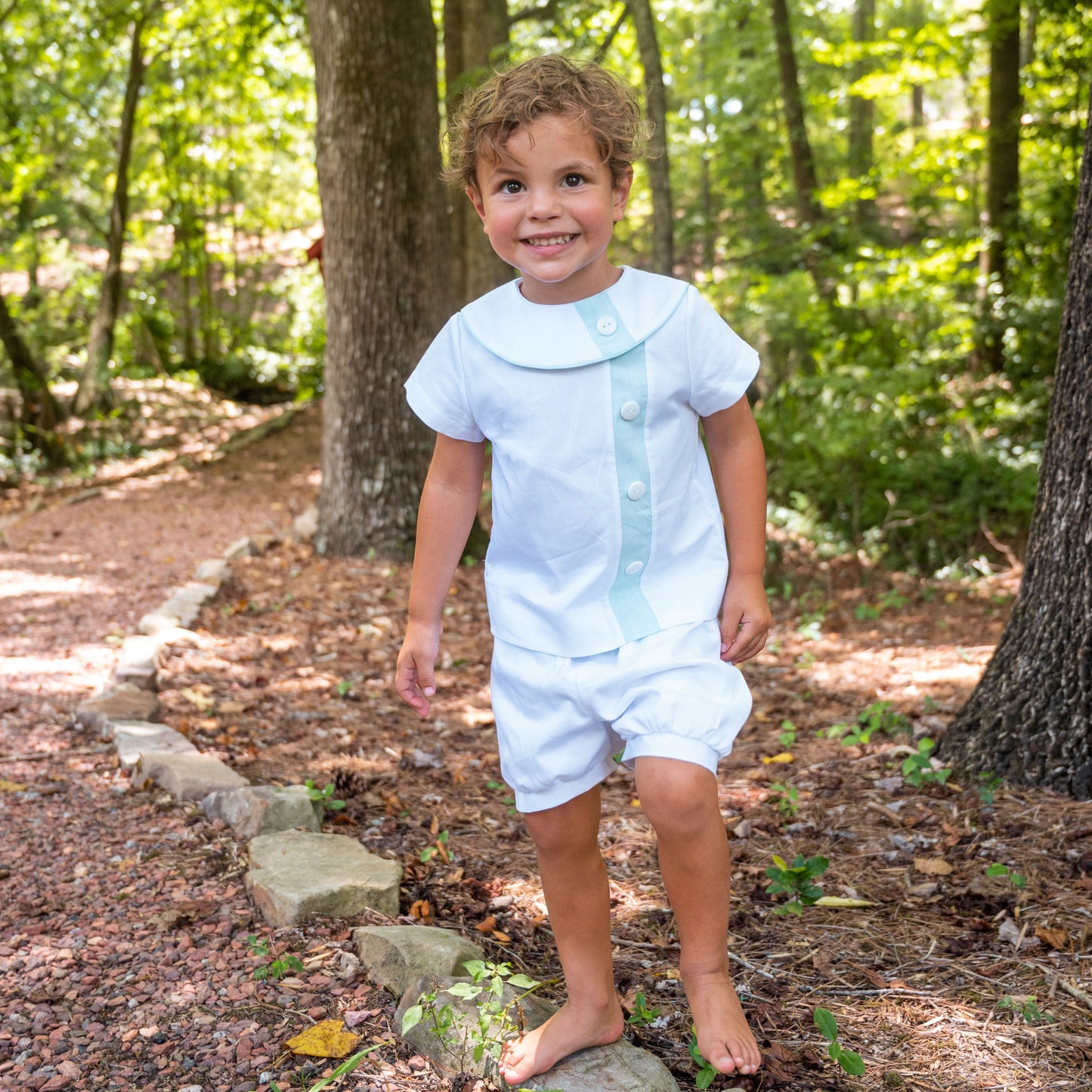 Tucker White Pique Shorts (2-6)