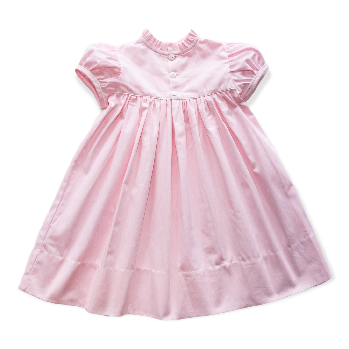 Ann Scott Pink Chambray Dress (2-6)