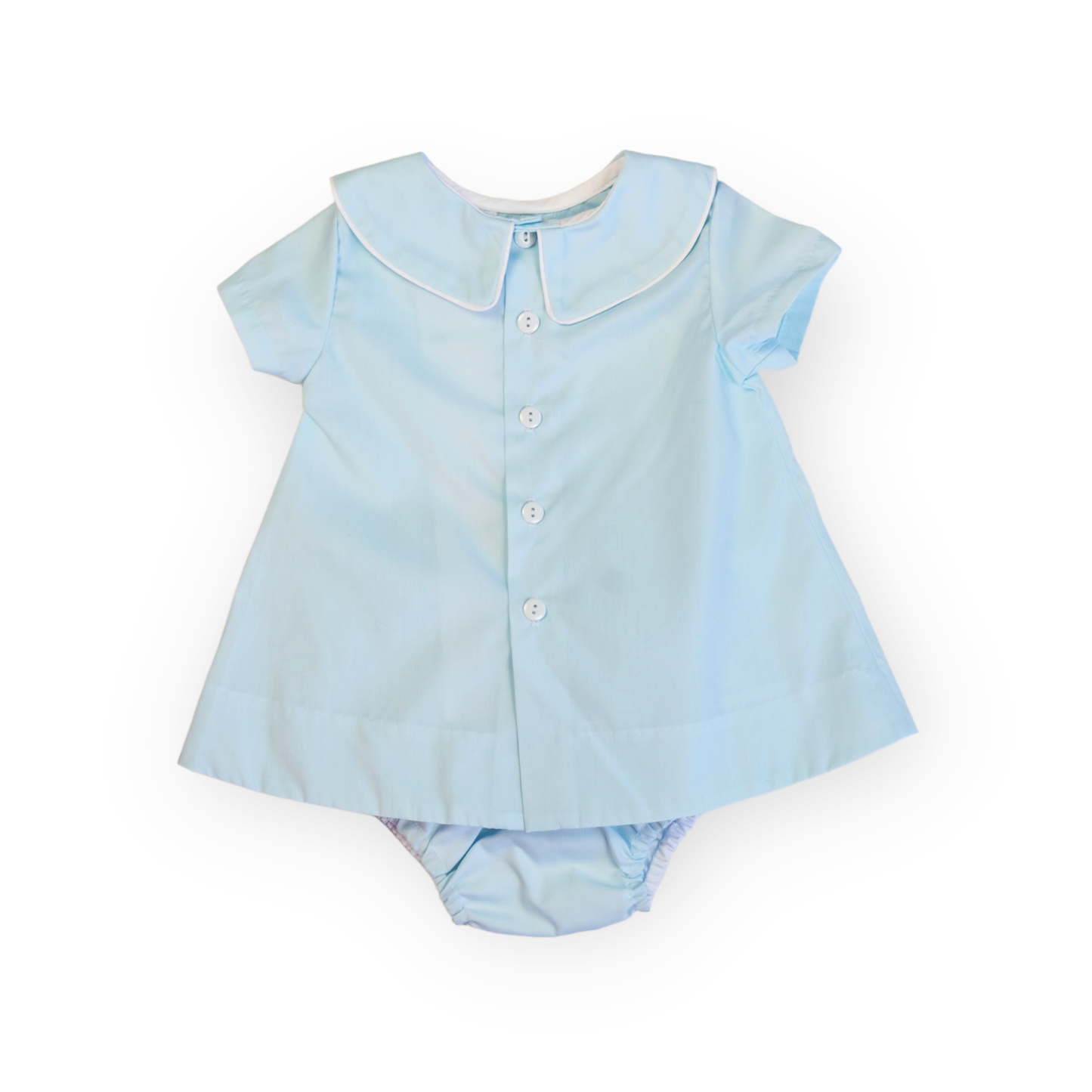 Walker Blue w/White Insert Diaper Set (12M-18M)