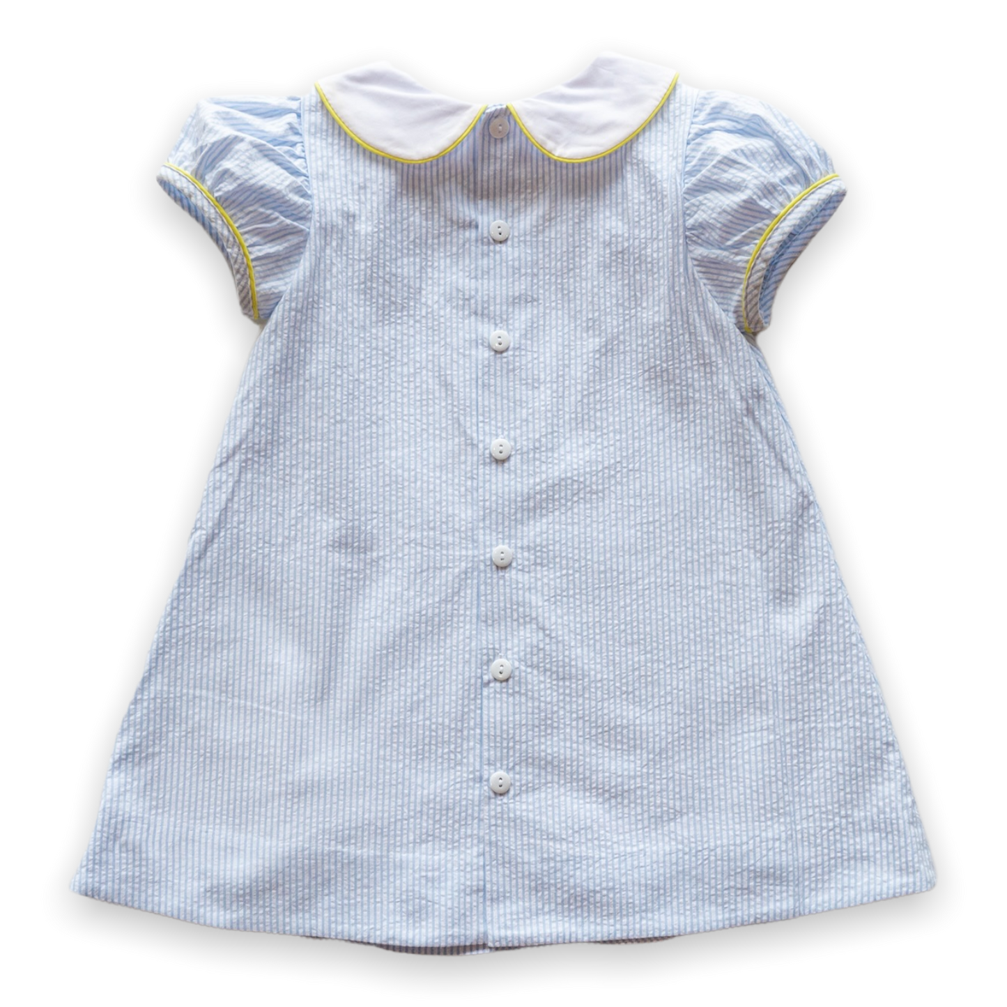 Milla Kaye Blue Seersucker Dress (2-6)