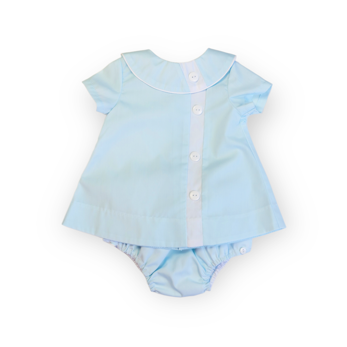 Walker Blue w/White Insert Diaper Set (12M-18M)