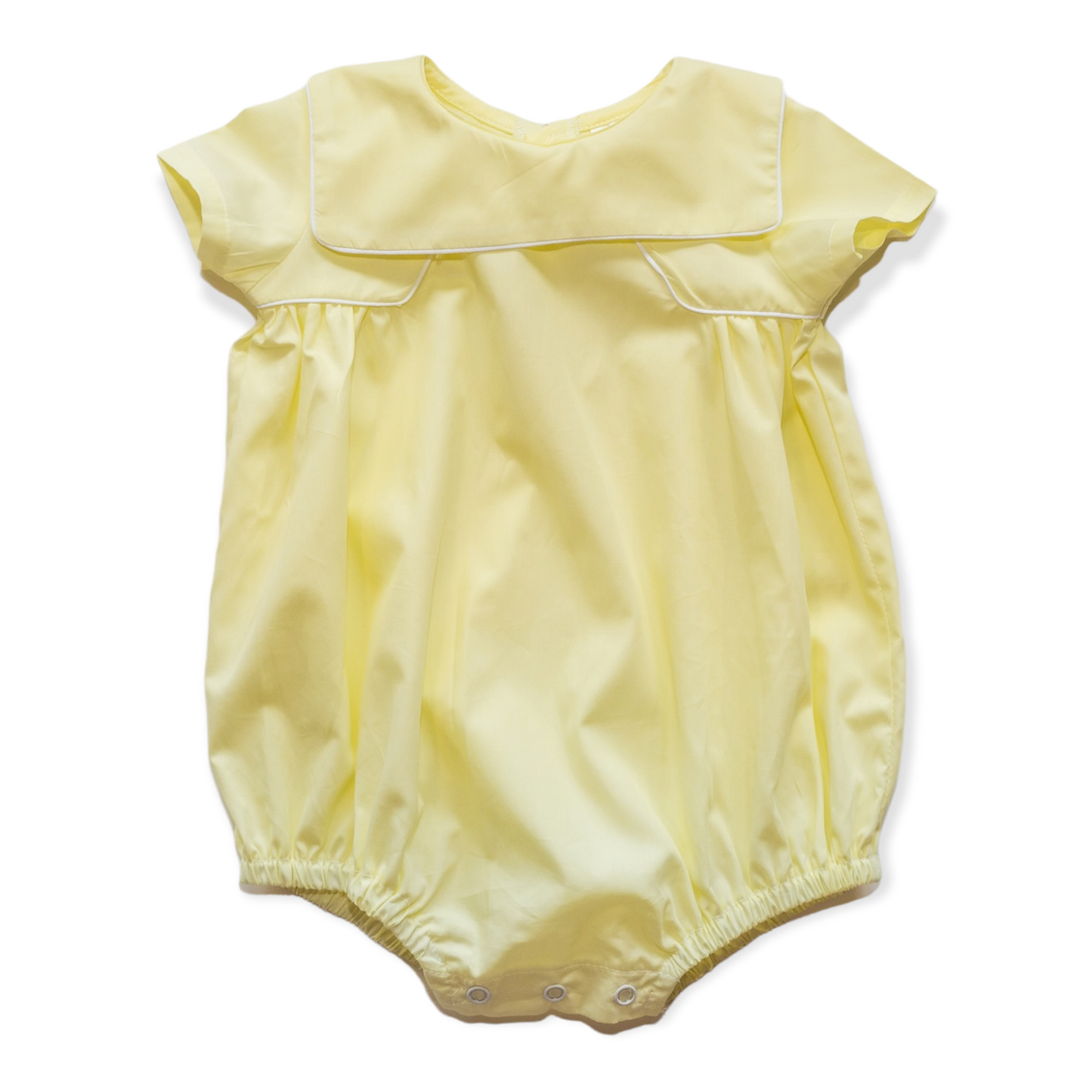 John Yellow w/White Trim Bubble (6M-2)