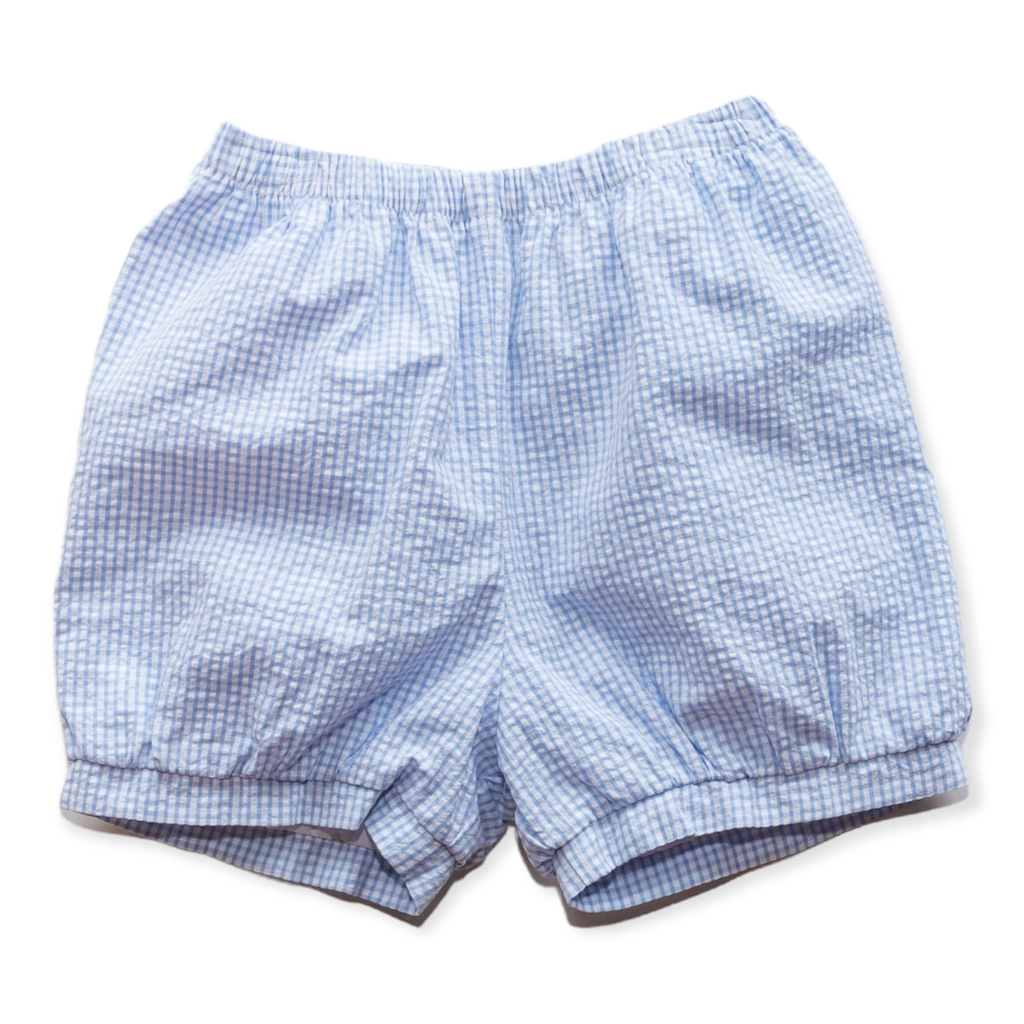 Tucker Banded Blu Seersucker Shorts (2-6)