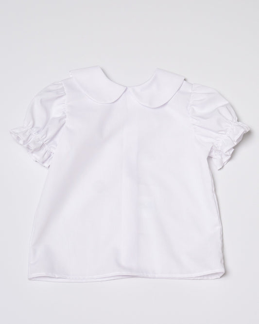 Catherine White PS Blouse/Easy Care Imperial Batiste(2-6)