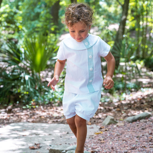Tucker White Pique Shorts (2-6)