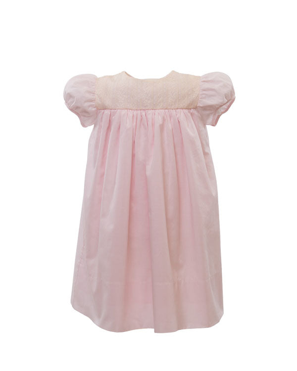 Heirloom Pink w/ Ecru Yoke Dress (2-6)