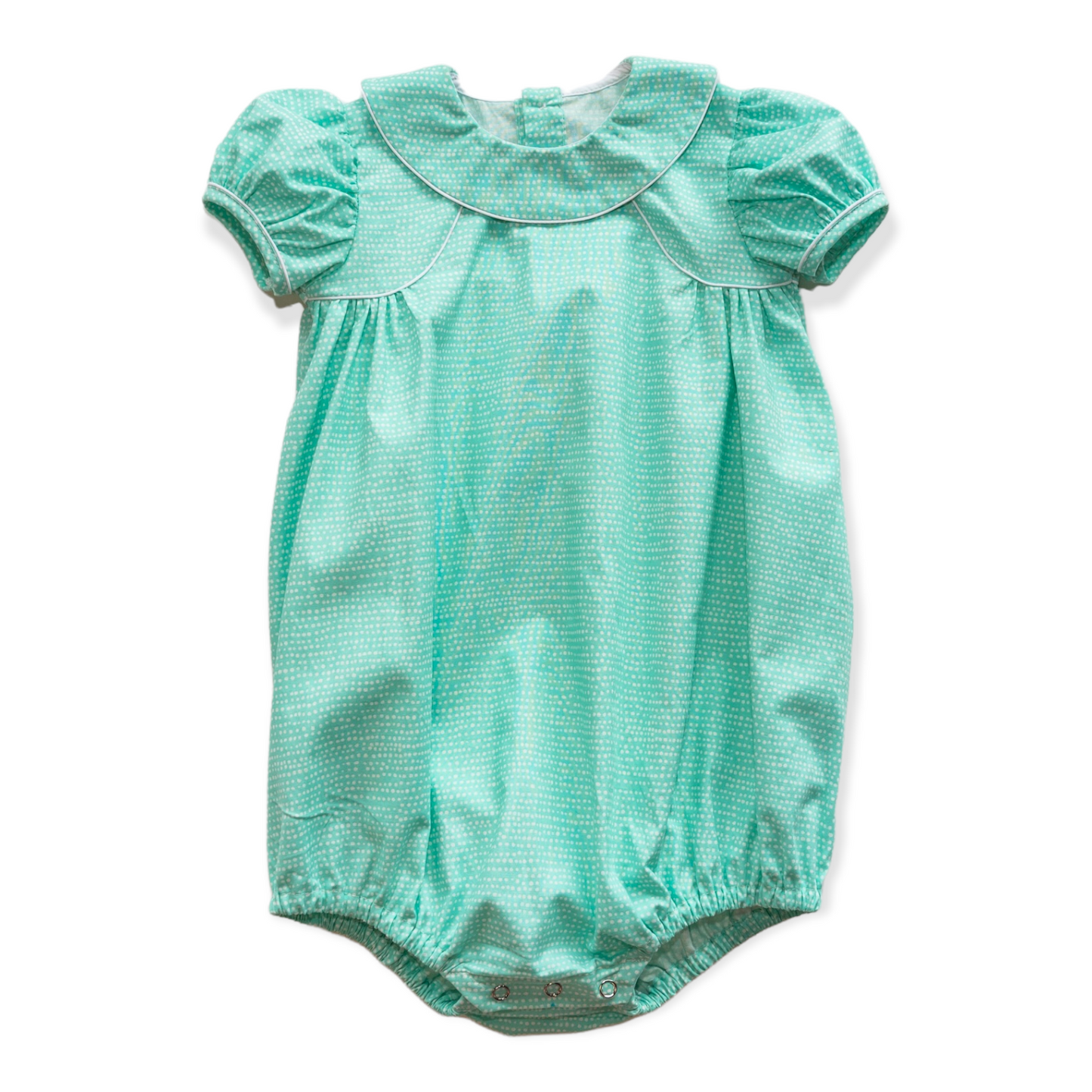 Ann Caroline Cockatoo (Aqua) Moonscape Bubble (6M-2)