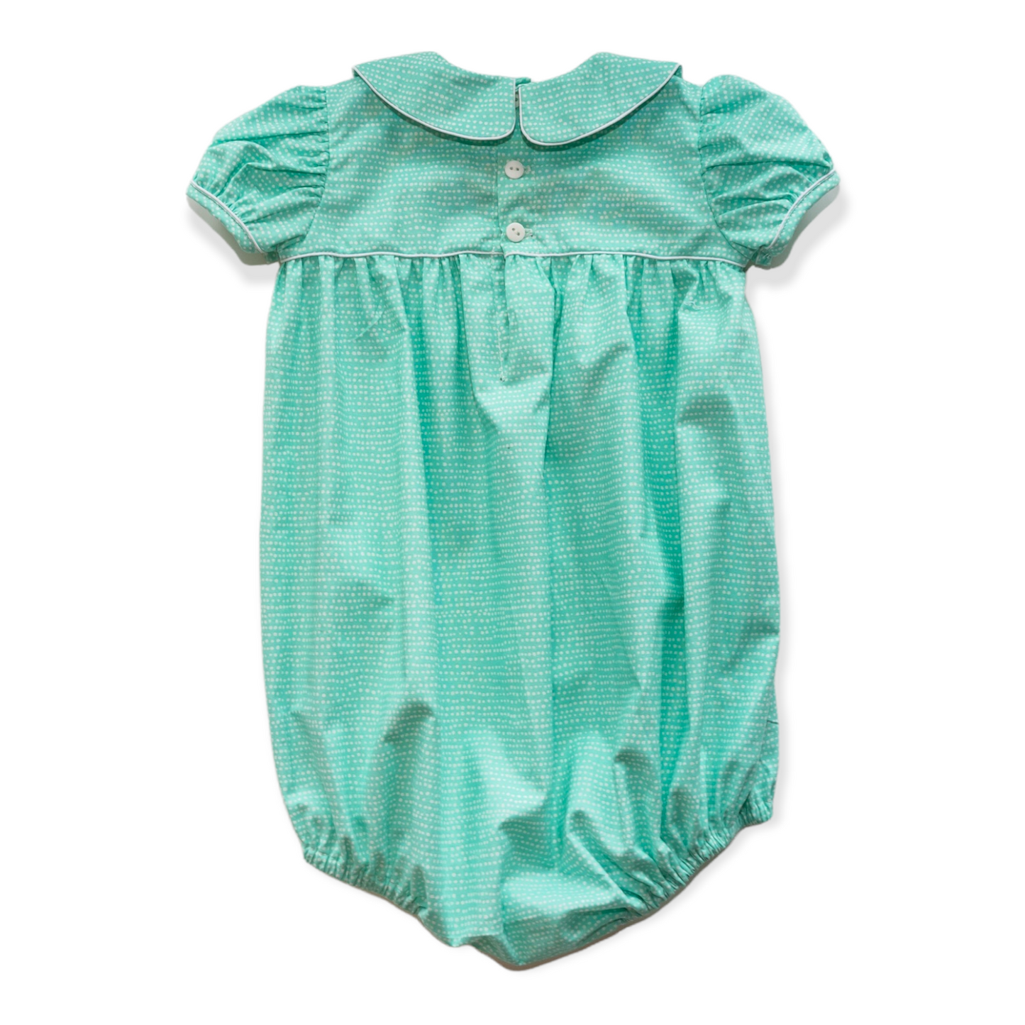 Ann Caroline Cockatoo (Aqua) Moonscape Bubble (6M-2)