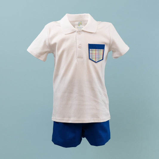 Parker Royal Blue Short Set (2-6)