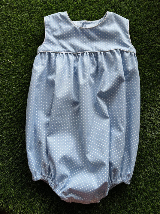 Brooklyn Blu w/Wht Dot Bubble (12M-2)